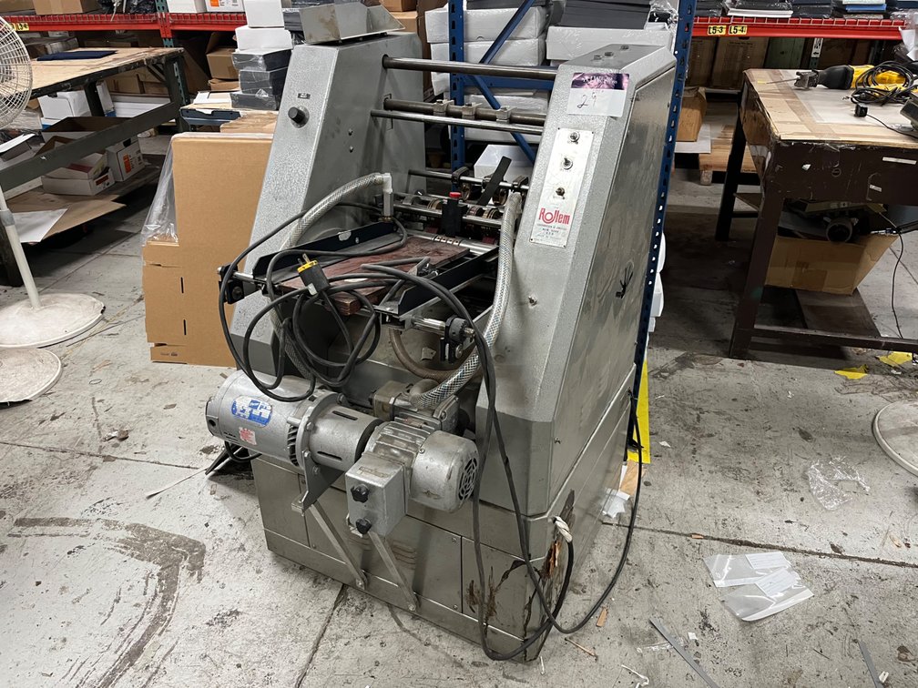 Rollem Perf/Slit/Scoring Machine