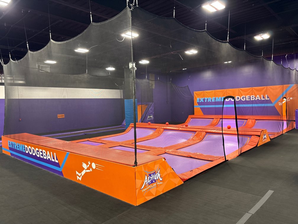 Fun Spot Dodgeball Trampoline Court
