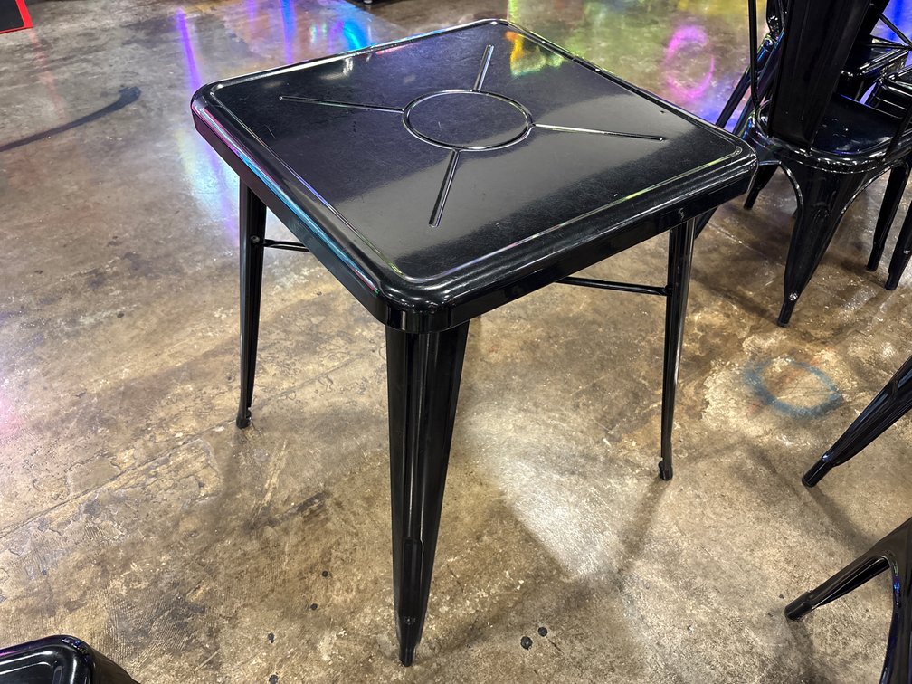 {each} Metal Dining Table