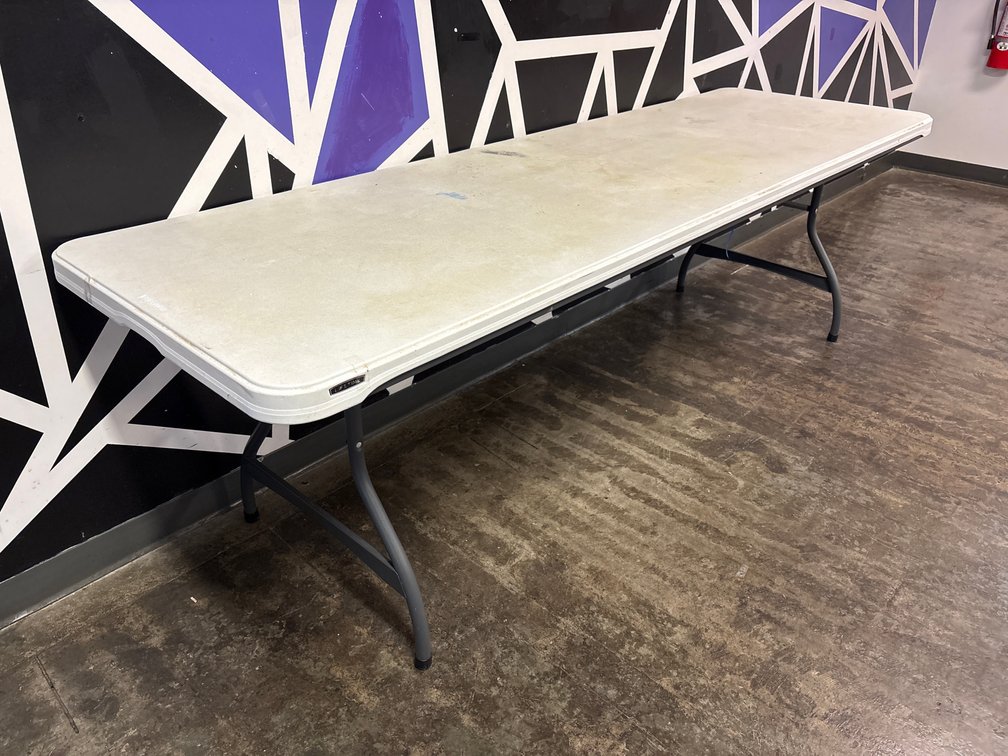 {each} 8ft Lifetime Collapsible Table