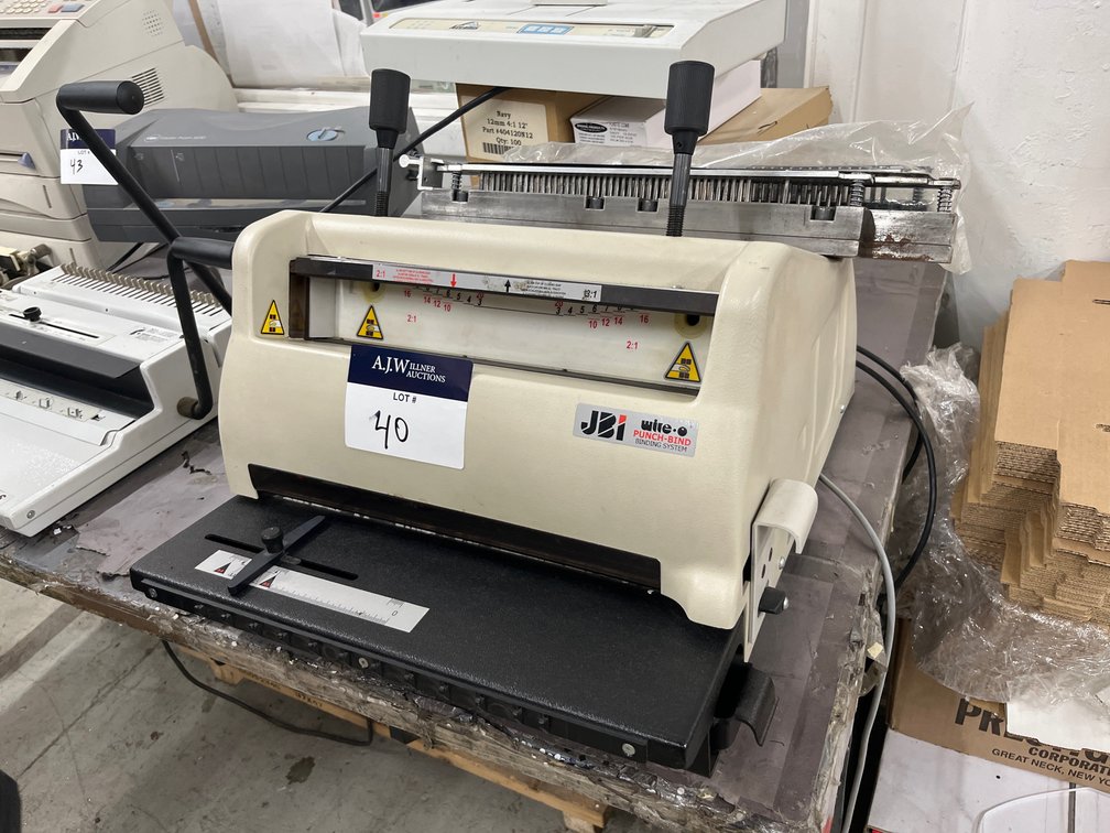 JBI Wire-O Punch-Bind Binding System