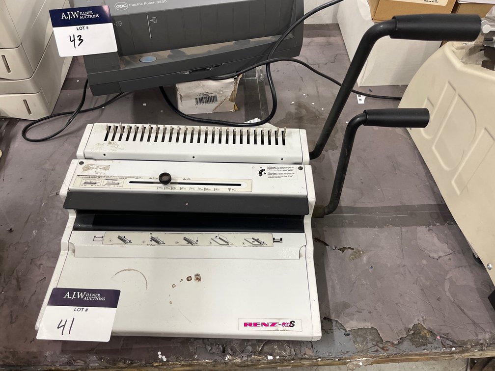 Renz-ecoS Manual Wire Binding Machine