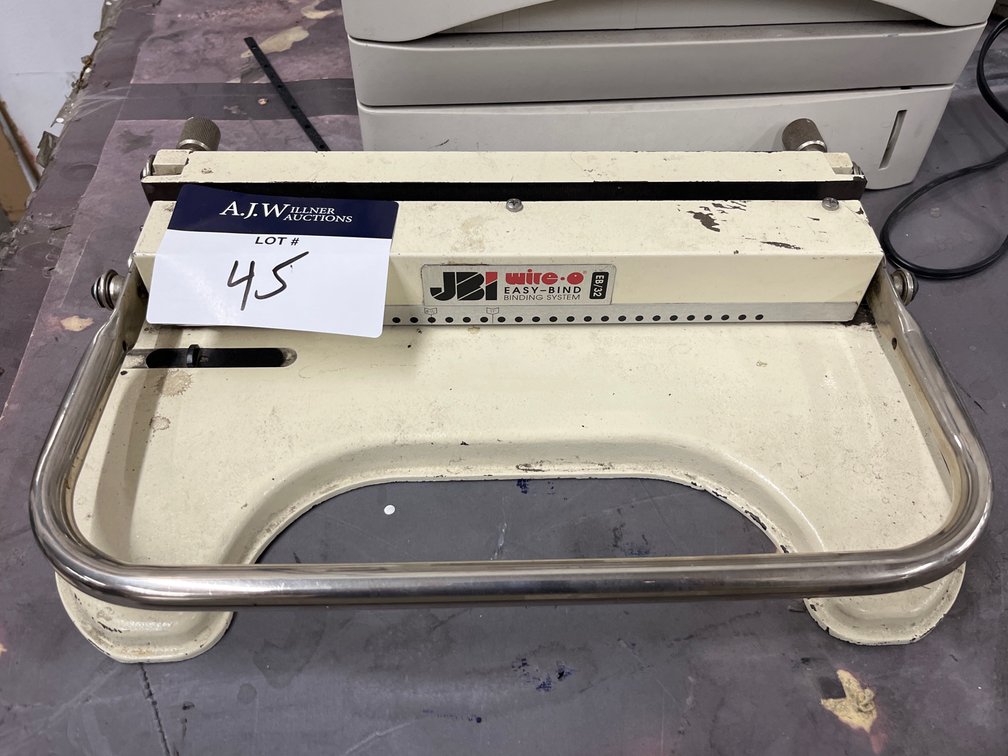 JBI Wire-O Easy-Bind Manual Binding System