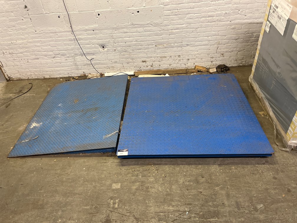 Prime Scales 5,000lb Capacity Floor Scale, 5' x 5'