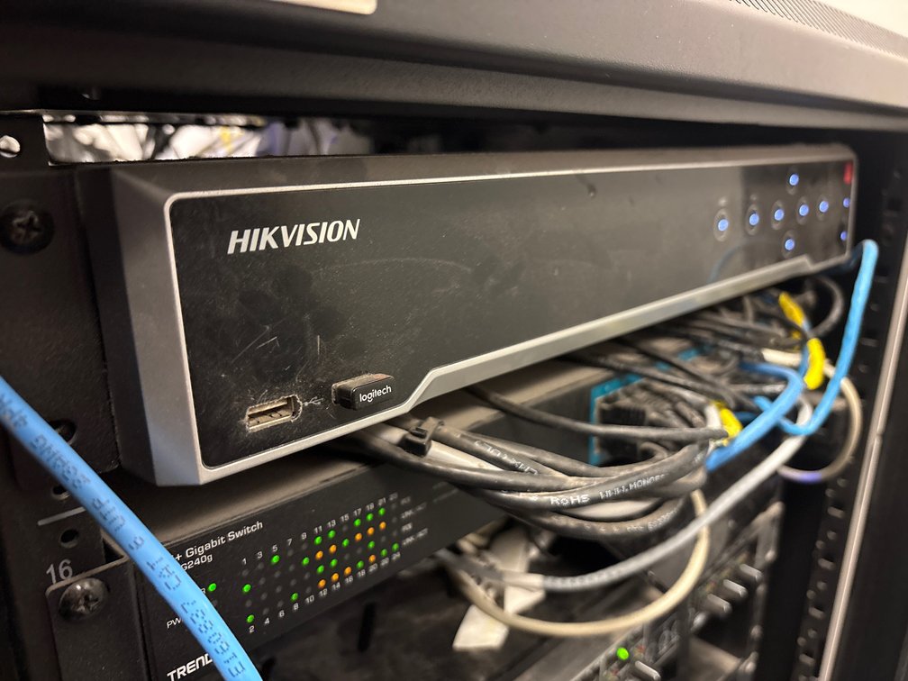 Hikvision 25-Camera System (Capable of 36 Cameras)