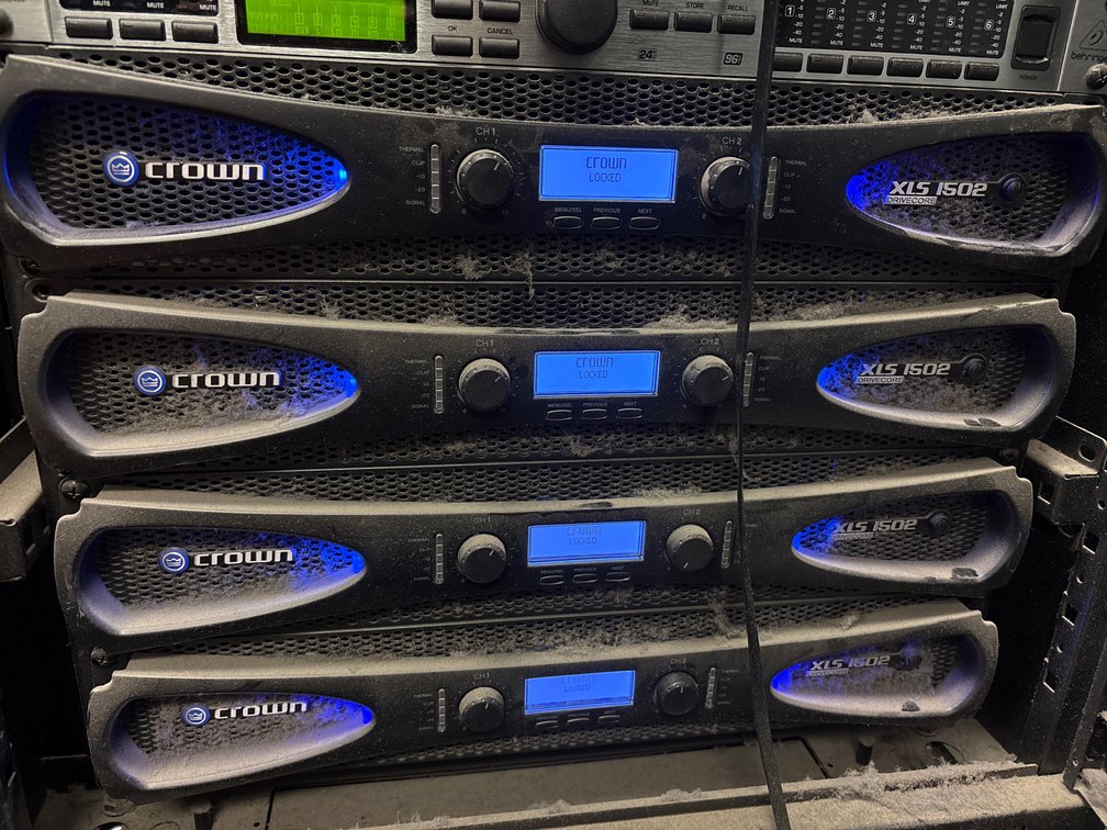 Crown XLS 1502 Power Amplifier