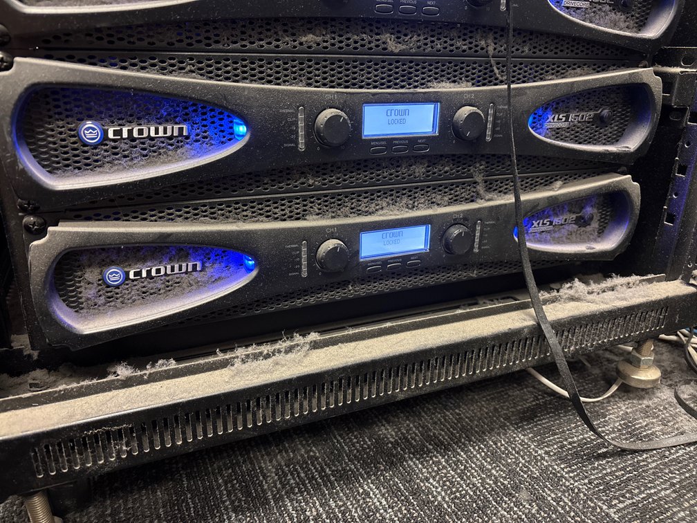 Crown XLS 1502 Power Amplifier