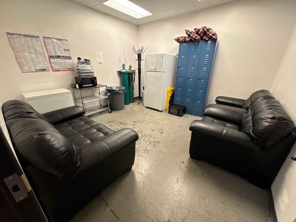 A Group of Breakroom Furniture