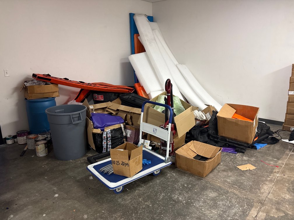 Contents of Maintenance Room