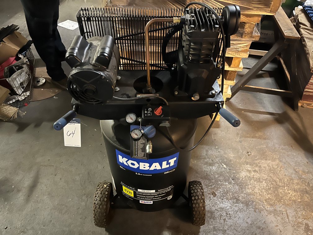 Kobalt 30-Gallon Portable Vertical Air Compressor