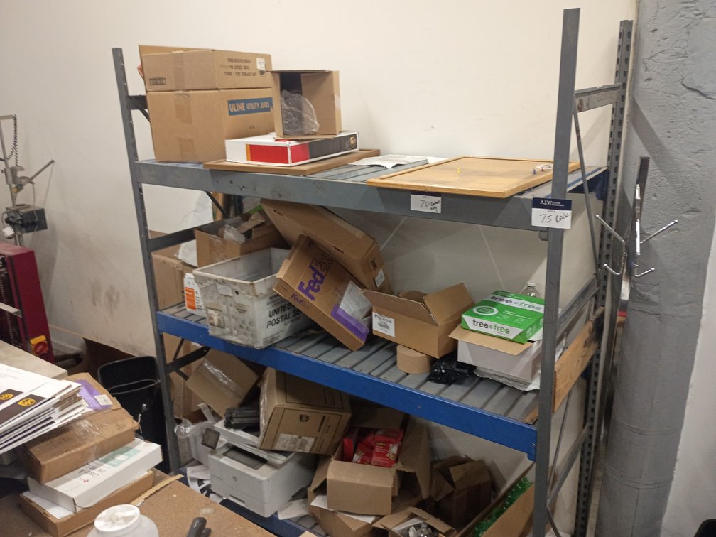 3-Tier Heavy Duty Steel Shelving Unit