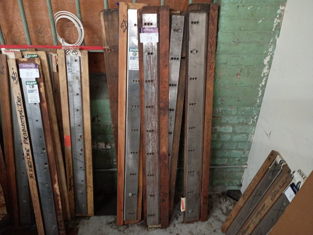 {each} 53" Industrial Paper Cutter Blade
