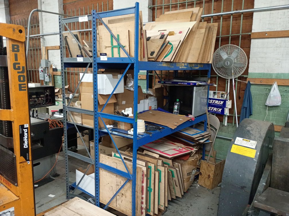 {each} Equipto 4-Tier Heavy Duty Steel Shelving Unit