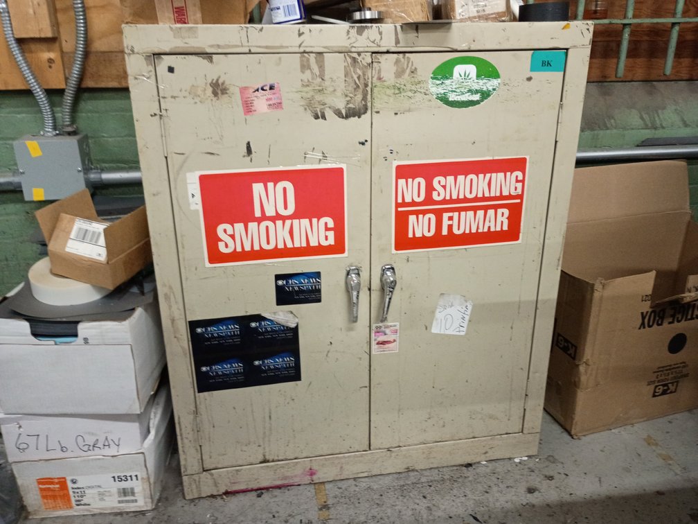 2-Door Metal Storage Cabinet