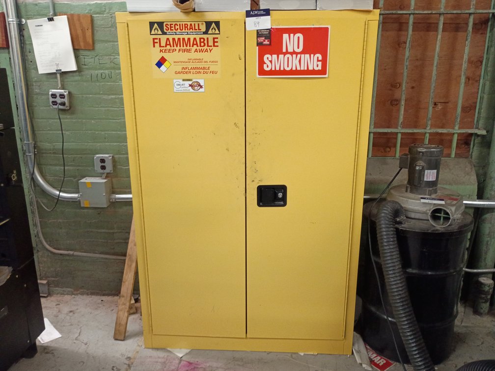 Securall 2-Door Flammable Safety Storage Cabinet