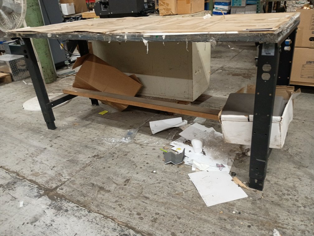 A Group of (3) Ass't Metal Work Benches/Carts