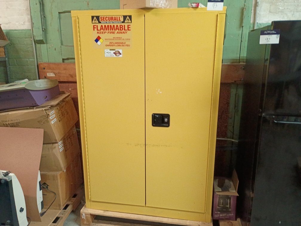 Securall 2-Door Flammable Safety Storage Cabinet