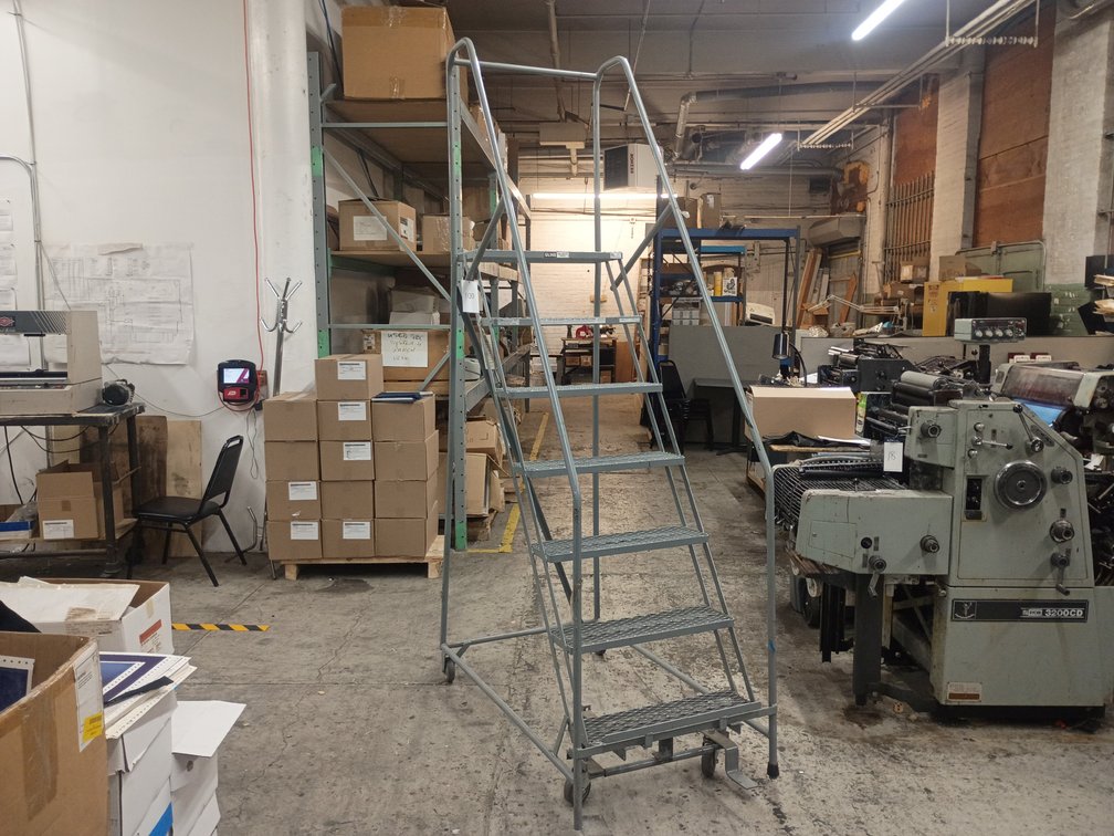 ULine 7-Step Warehouse Safety Ladder
