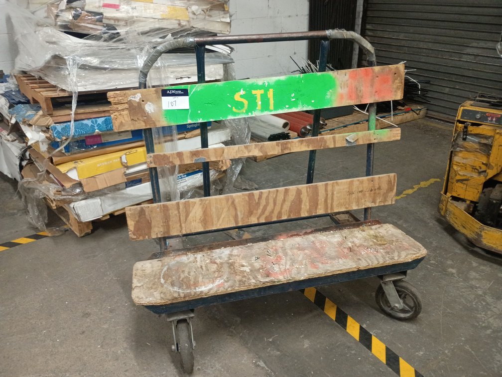 Metal Panel Cart