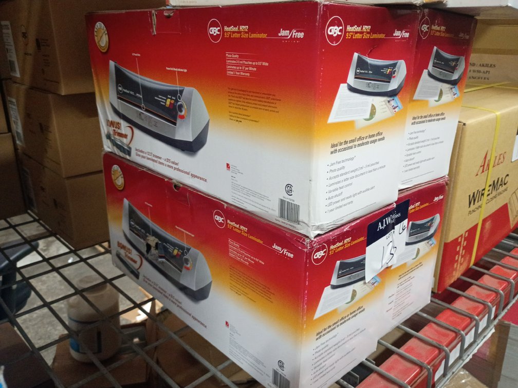 A Group of (6) Ass't Laminators
