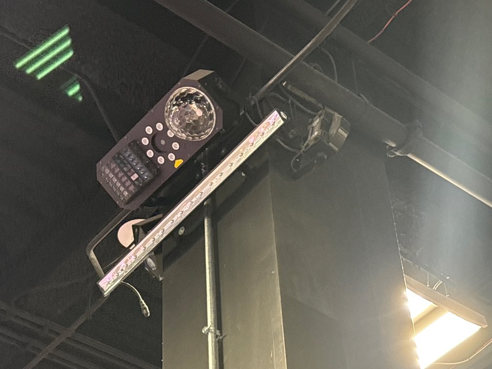Ass't LED DJ / Stage Effect Lights, Including PAR Wash & Spot Fixtures