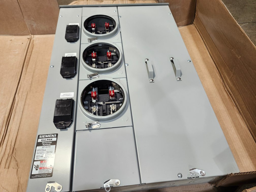 Siemens WP3311RJB Uni-Pak Metering System