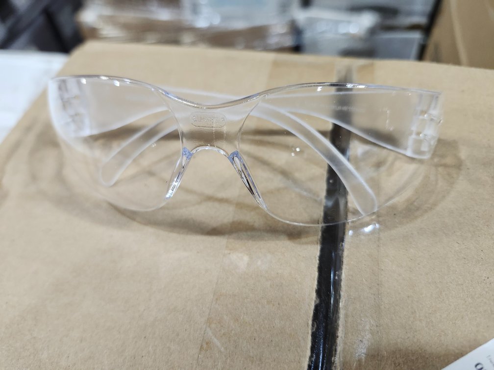 {case} Pyramex Intruder High Impact Safety Glasses, Clear
