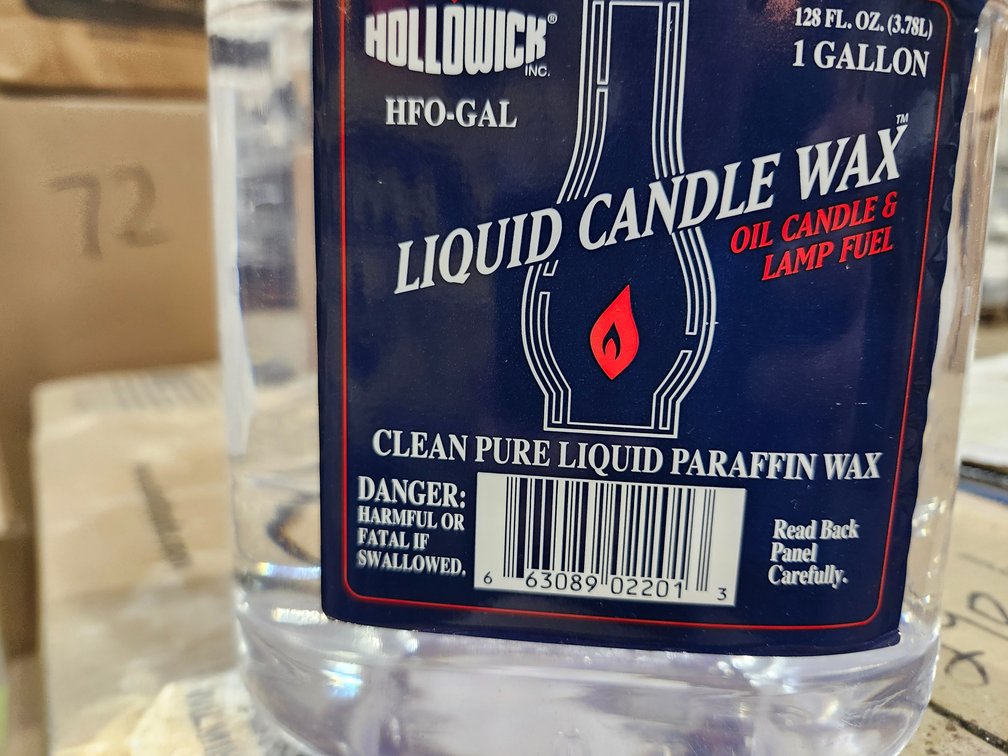 A Case of Hollowick Liquid Candle Wax