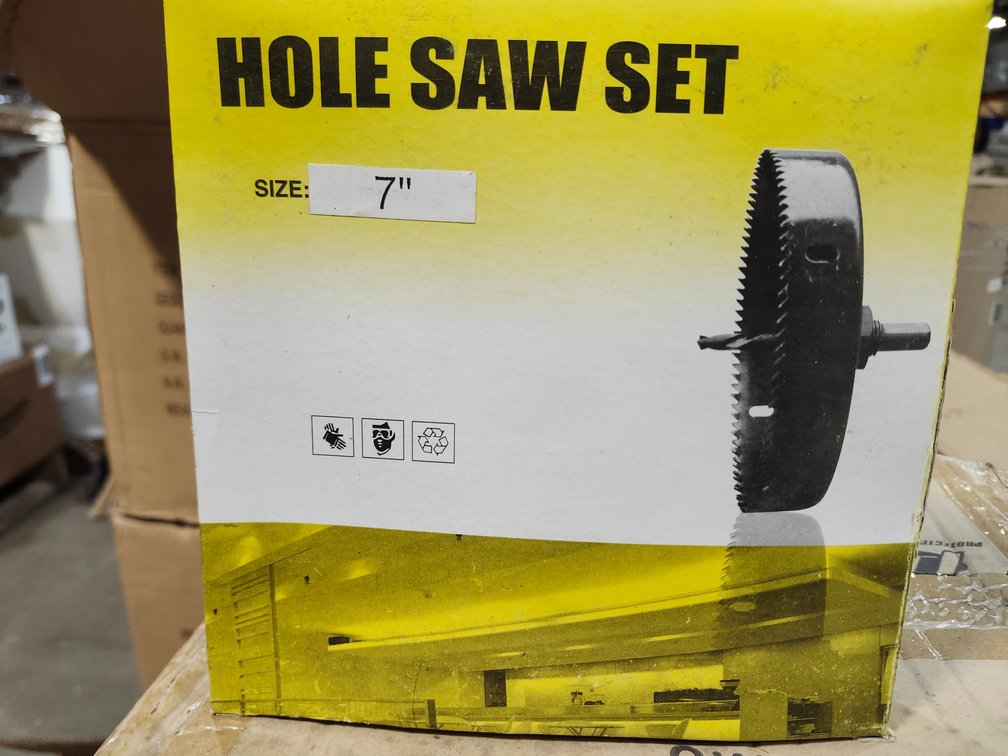 {case} Eazypower 7" Hole Saw Set