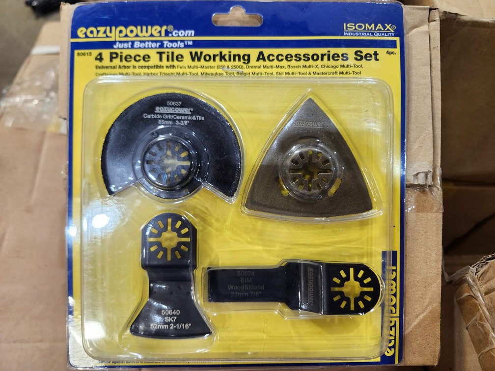 {each} Eazypower Multi-Tool 4pc Accessory Set