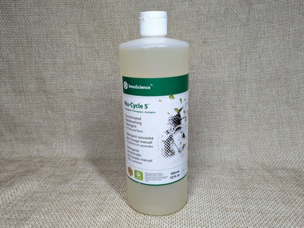 {case} Nu-Cycle 5 Concentrated Handwashing Detergent for Pots/Pans, 32 Oz.