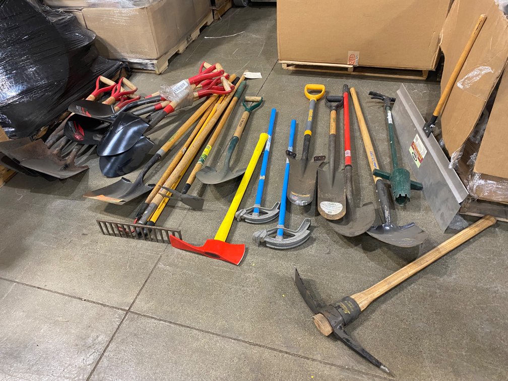 A Group of Ass't Industrial Tools