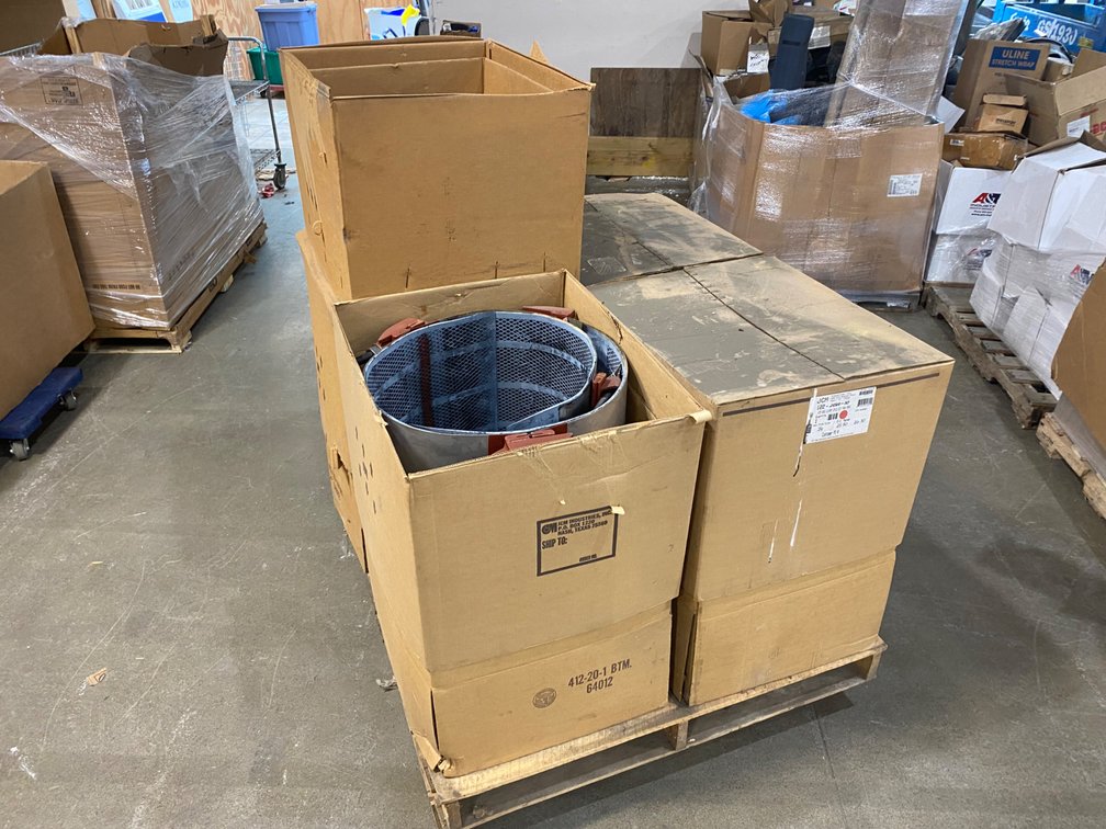 A Group of Ass't Pipe Repair Clamps