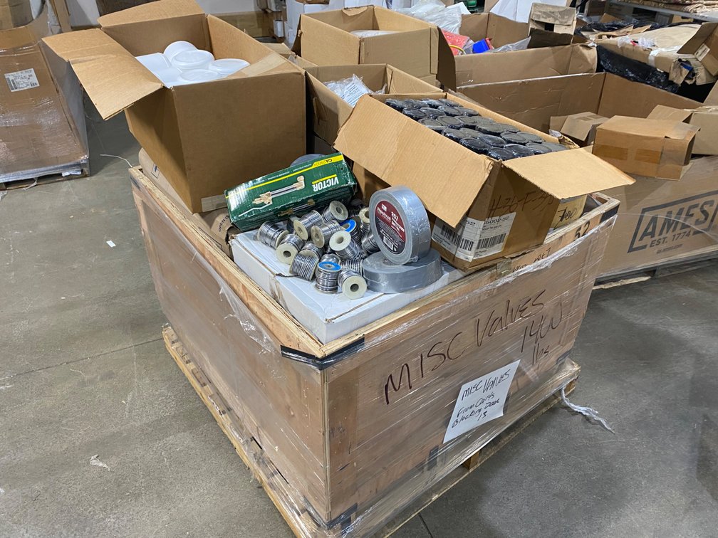 A Group of Ass't Industrial Hardware/Supplies