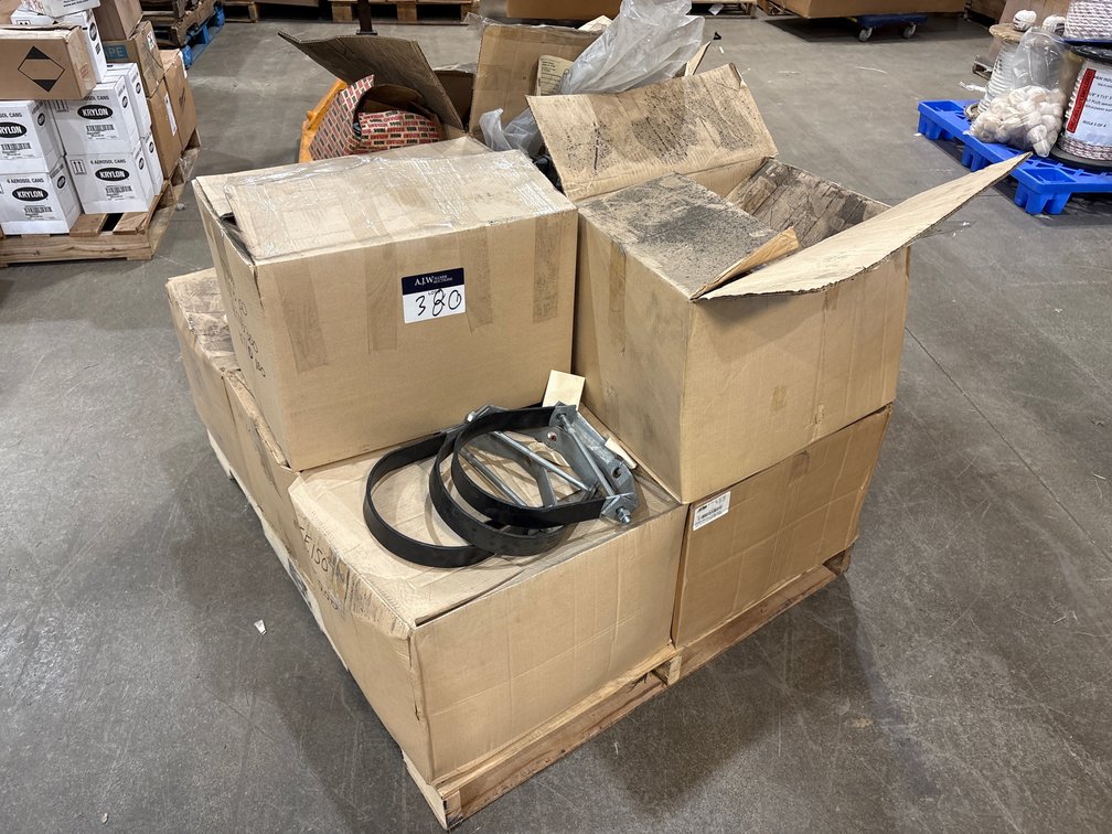 A Group of Ass't Pipe Hangers/Hardware