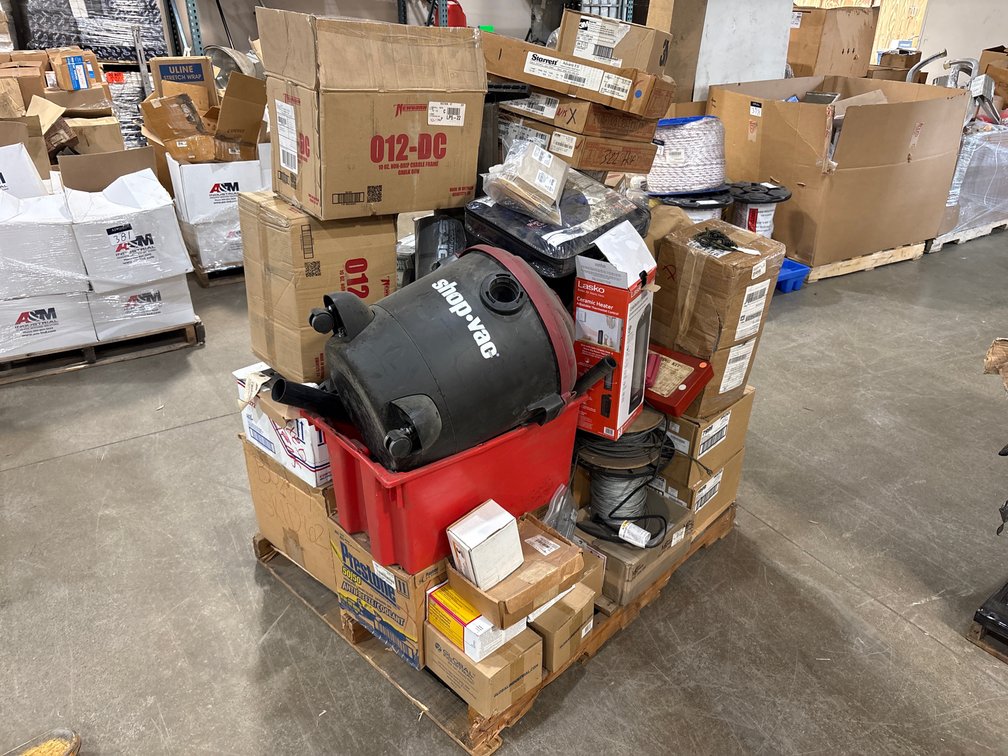 A Group of Ass't Industrial Hardware/Supplies