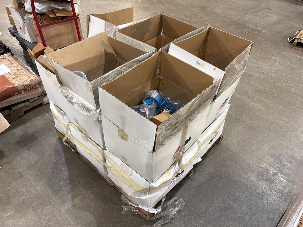 A Group of Ass't Brass & PVC Fittings