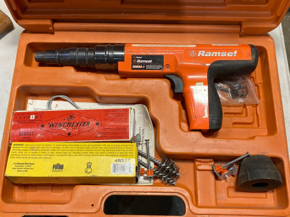 Ramset Cobra Plus Powder-Actuated Fastening Tool