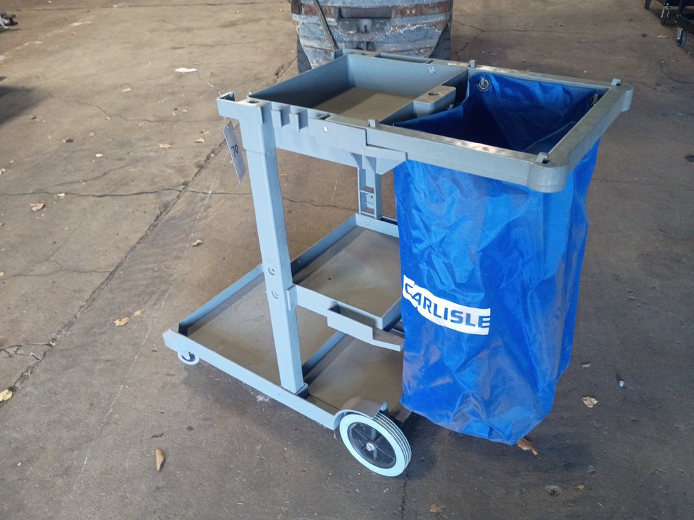 Carlisle Poly Janitorial Cart