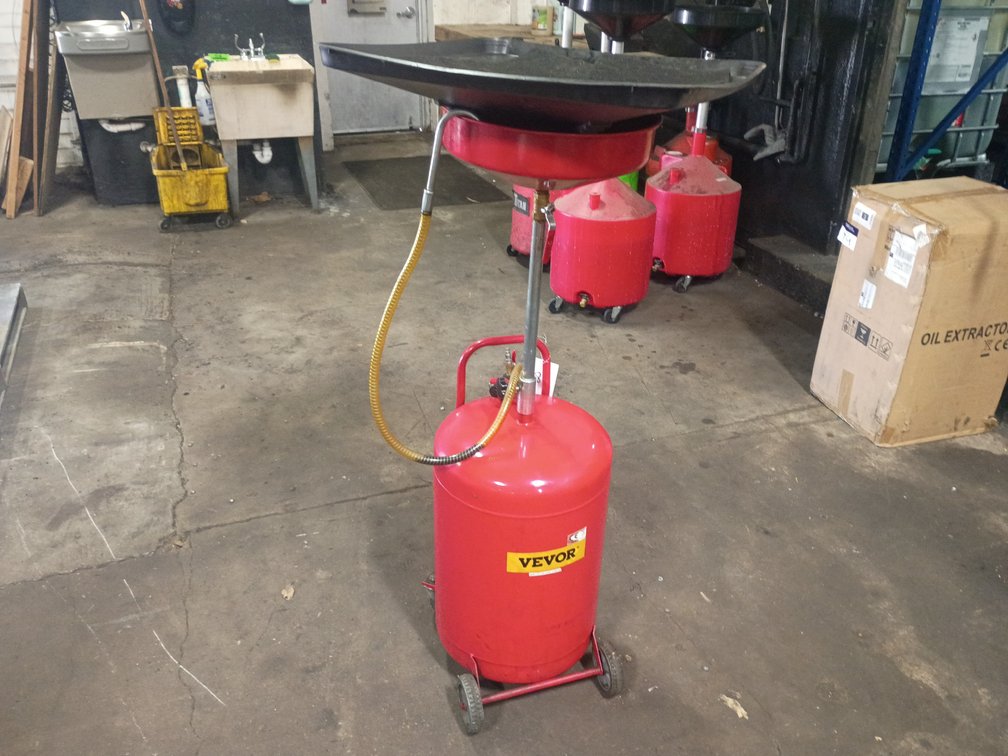 Vevor Oil Catch Drain Dolly