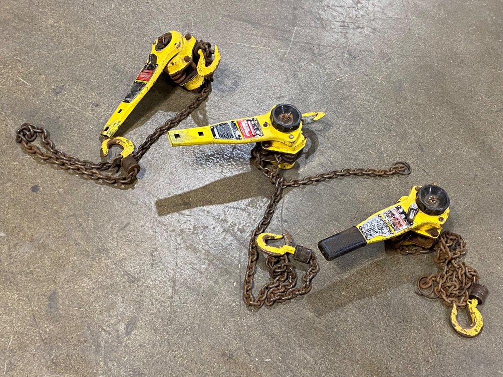 {each} 3/4-Ton Lever Chain Hoist