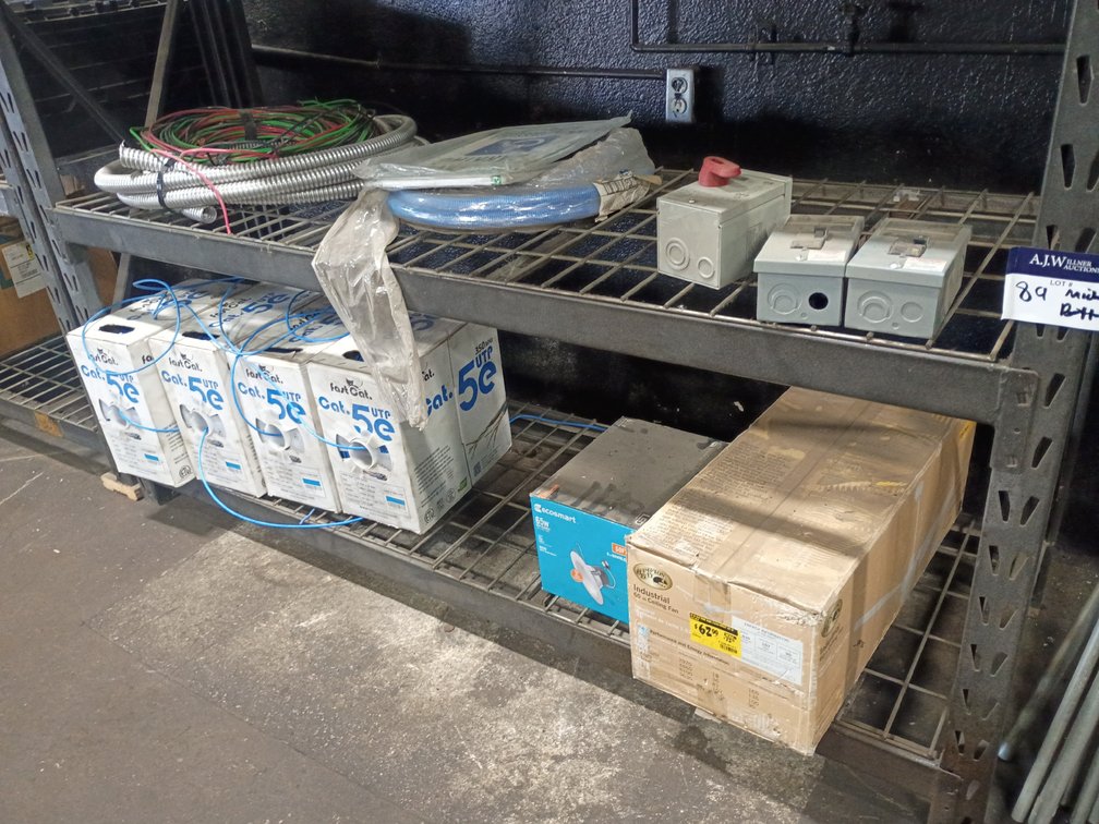 A Group of Ass't Electrical Supplies