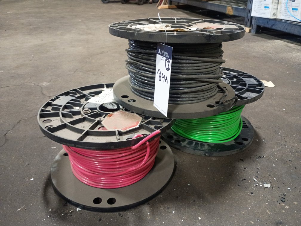 {each} Ass't Southwire 8AWG Insulated Wire Spools