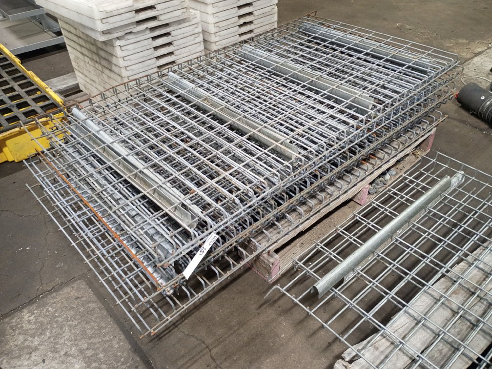 {each} Steel Wire Mesh Deck, 58" x 31"