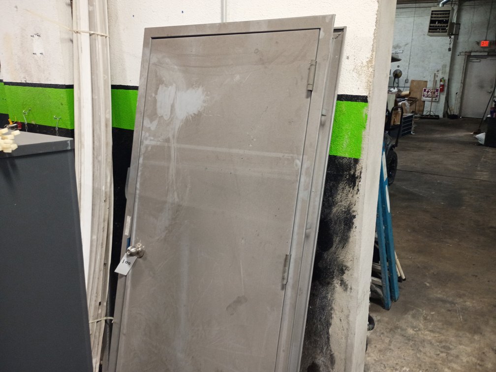 LIF Fireproof Steel Pre-Hung Entry Unit Door
