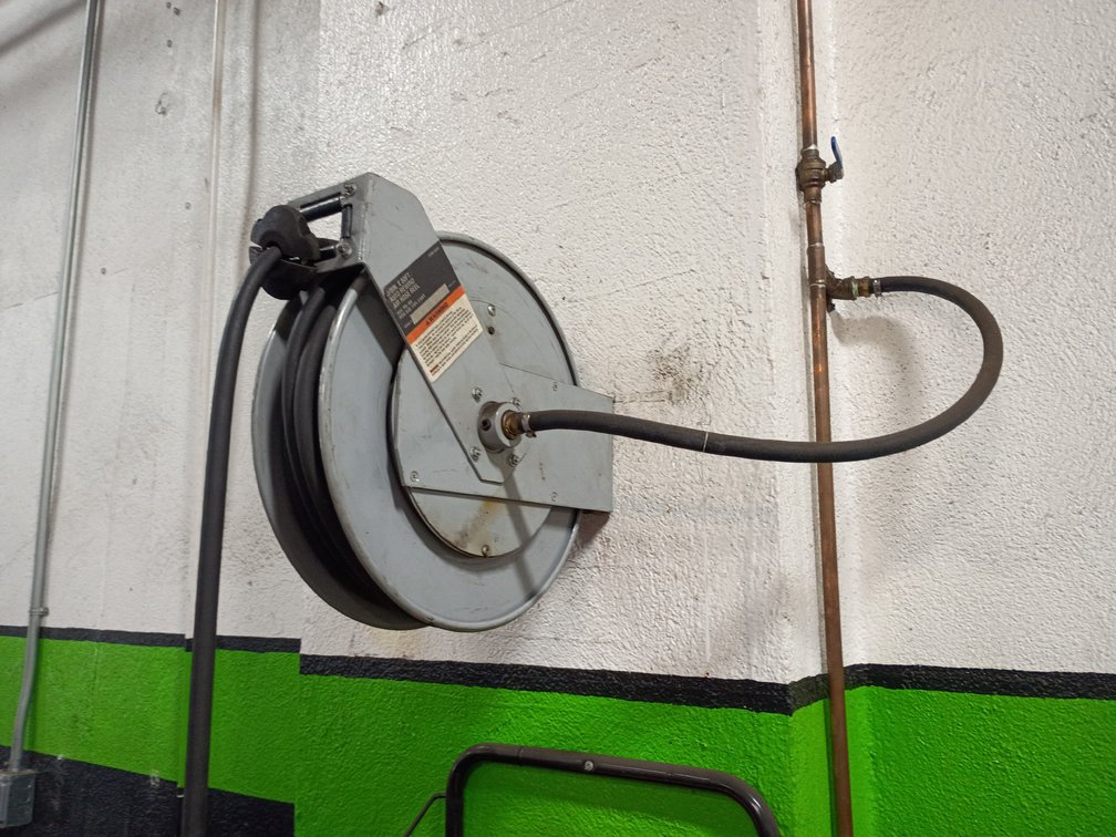 {each} Klutch 3/8" Auto Rewind Air Hose Reel, 50'