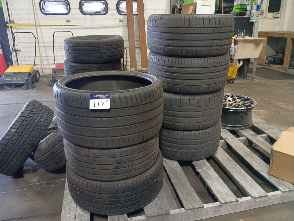 A Group of (7) Ass't Tires