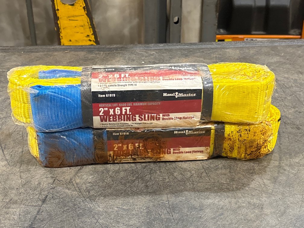 {each} Haul-Master 2" x 6' Webbing Sling