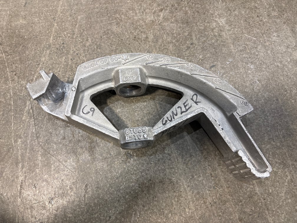 IDEAL Pipe Bender Head 3/4" RIGID/ 1" EMT