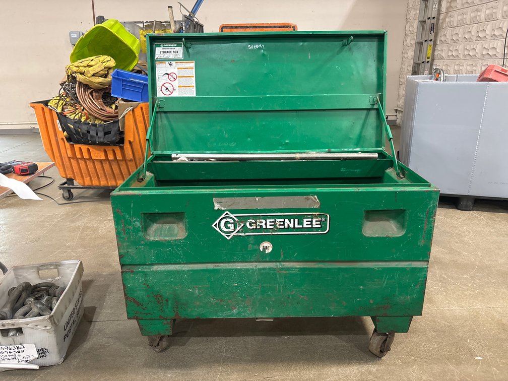 Greenlee 48"L x 24"W x 32"H JobBox w/ Contents